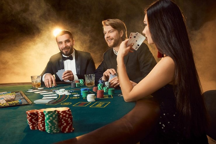 Meja Lightning Roulette dengan dealer profesional di studio mona4d